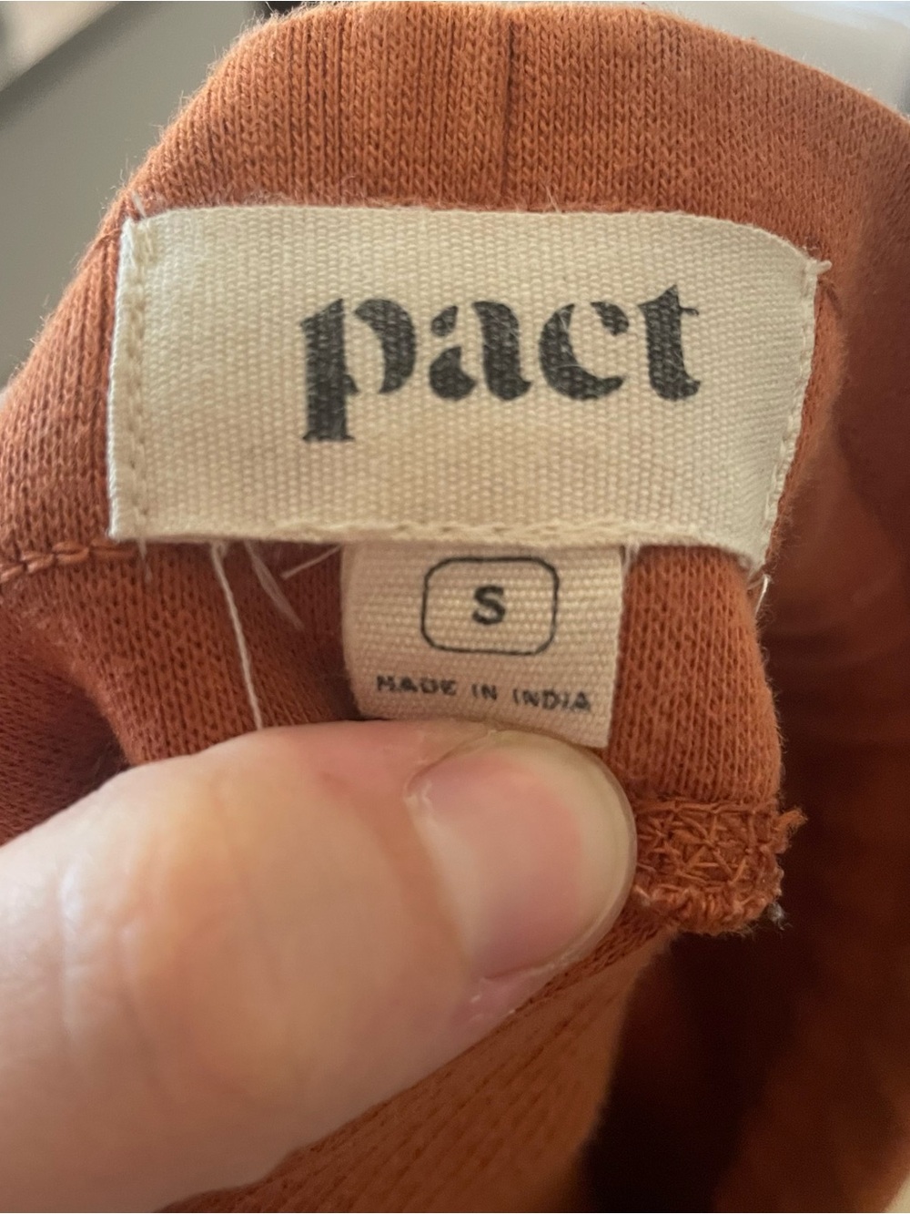 Pact Organic Women's Waffle Texture Lounge Pants with Raw Edge size Small - Picture 2 of 11